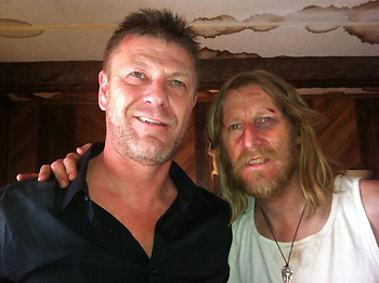 Sean Bean and Lew Temple in Wicked Blood