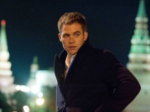 Chris Pine as Jack Ryan in "Jack Ryan: Shadow Recruit".