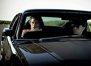 Thomas Jane and John Cusack in Drive Hard.