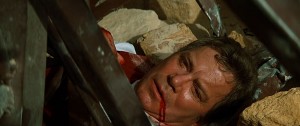 James T. Kirk's death in "Star Trek Generations".