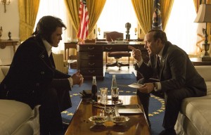 Kevin Spacey as Richard Nixon and Michael Shannon as Elvis Presley in "Elvis & Nixon".