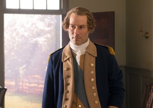 Ian Kahn as George Washington in "TURN: Washington's Spies".