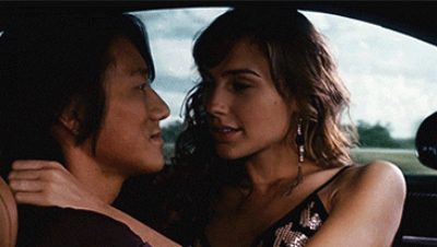 Sung Kang and Gal Gadot in Fast and Furious 6